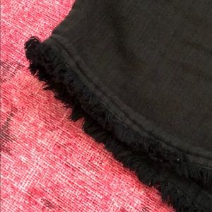 Madewell Shorts - Madewell Black ruffle shorts Madewell Shorts - Madewell Black ruffle shorts